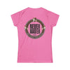 Never Waver Save Water Drink Coffee Women's Soft Style Tee - - Never Waver