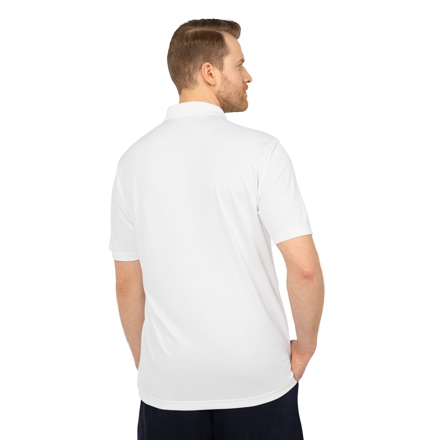 Unisex Never Waver Performance Polo Shirt - Activewear, Gym, Sports, Casual, Gift for Him/Her, Comfortable Fit