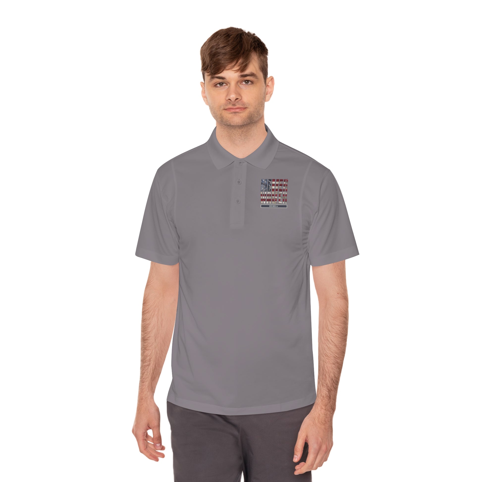 Never Waver Men's Sport Polo Shirt - Never Waver