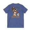 Never Waver Oh Honey I am that Mom V-Neck Tee for Moms - Patriotic Short Sleeve Shirt - Never Waver