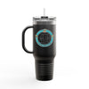 Never Waver Tiki Drinks Made Me Do It? Insulated Travel Mug, 40oz - Never Waver
