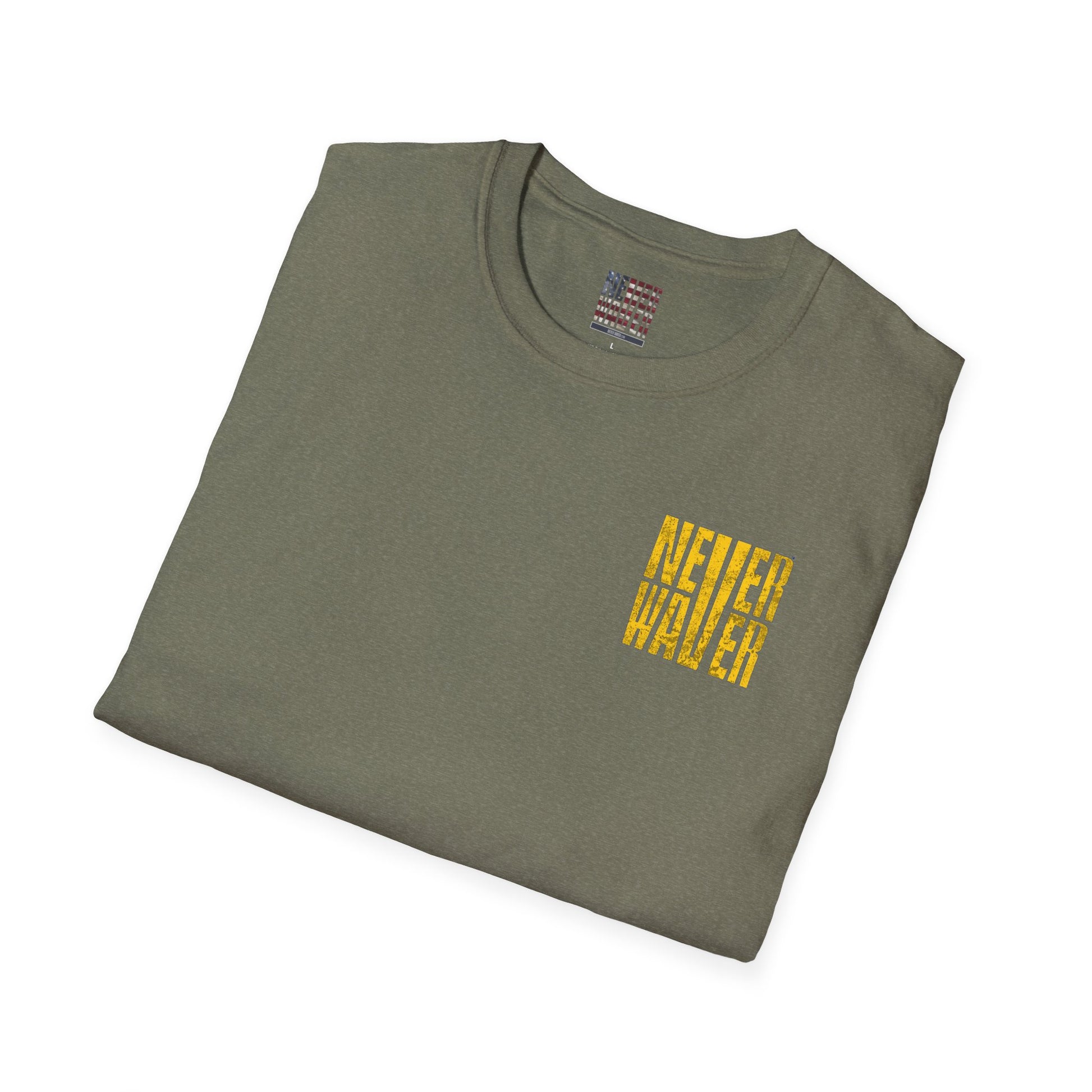 Los Angeles Fans Never Waver Unisex Softstyle T-Shirt - Never Waver