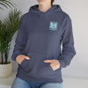 Cozy Unisex Hooded Sweatshirt - "Never Waver" Motivational Design - Never Waver