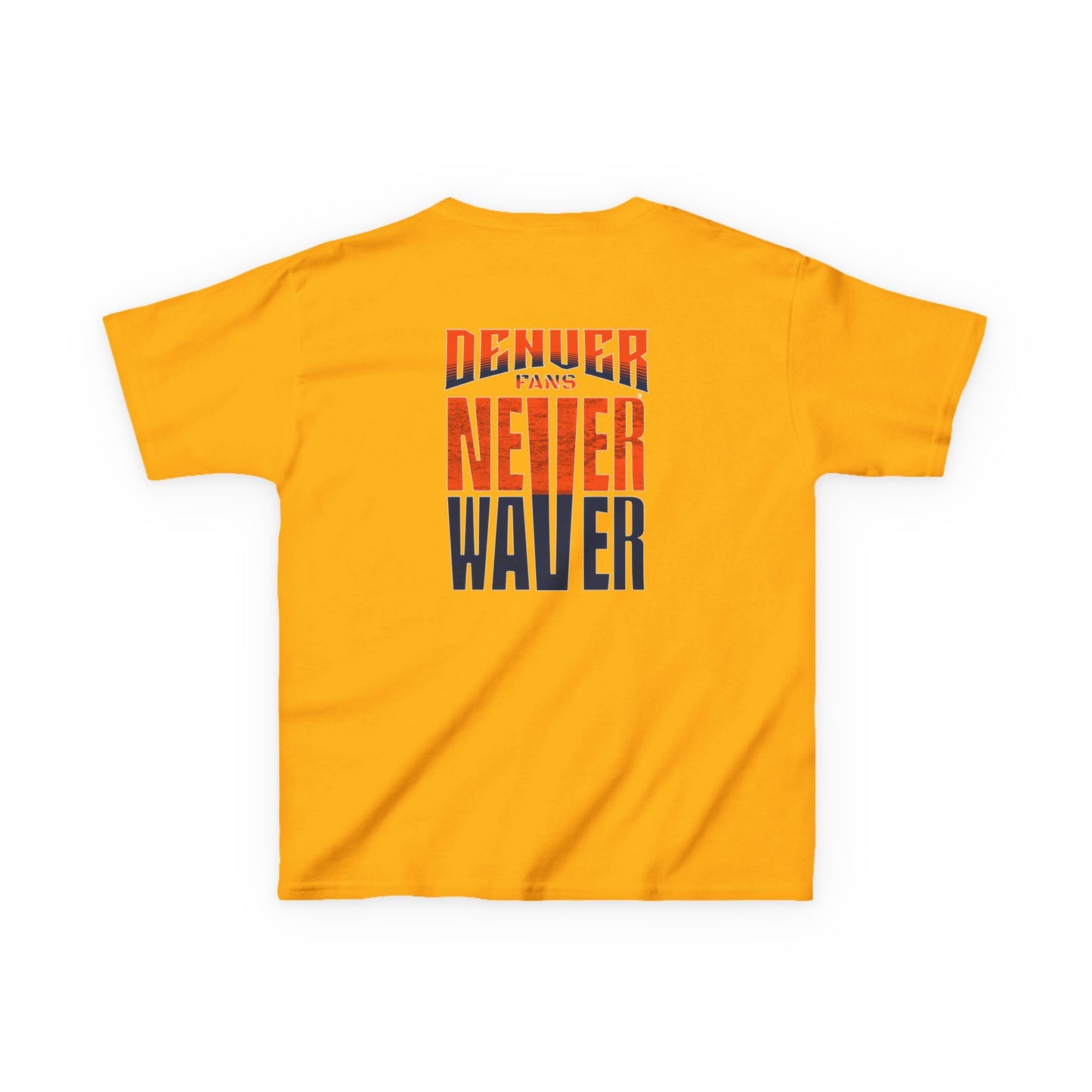 Denver Fans Never Waver Kids Heavy Cotton™ Tee - Never Waver