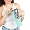 Insulated Travel Mug - "Never Waver Golf" - 40oz Sporty Drinkware - Never Waver