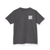 Kids Golf Tee -Never Waver” Jesus a bold, eye-catching design that reflects a steadfast faith and confidence in Christ. - Never Waver