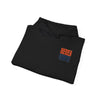 Unisex Heavy Blend™ Hooded Sweatshirt - Denver Fans Never Waver W Leopard Football Motivation - Never Waver