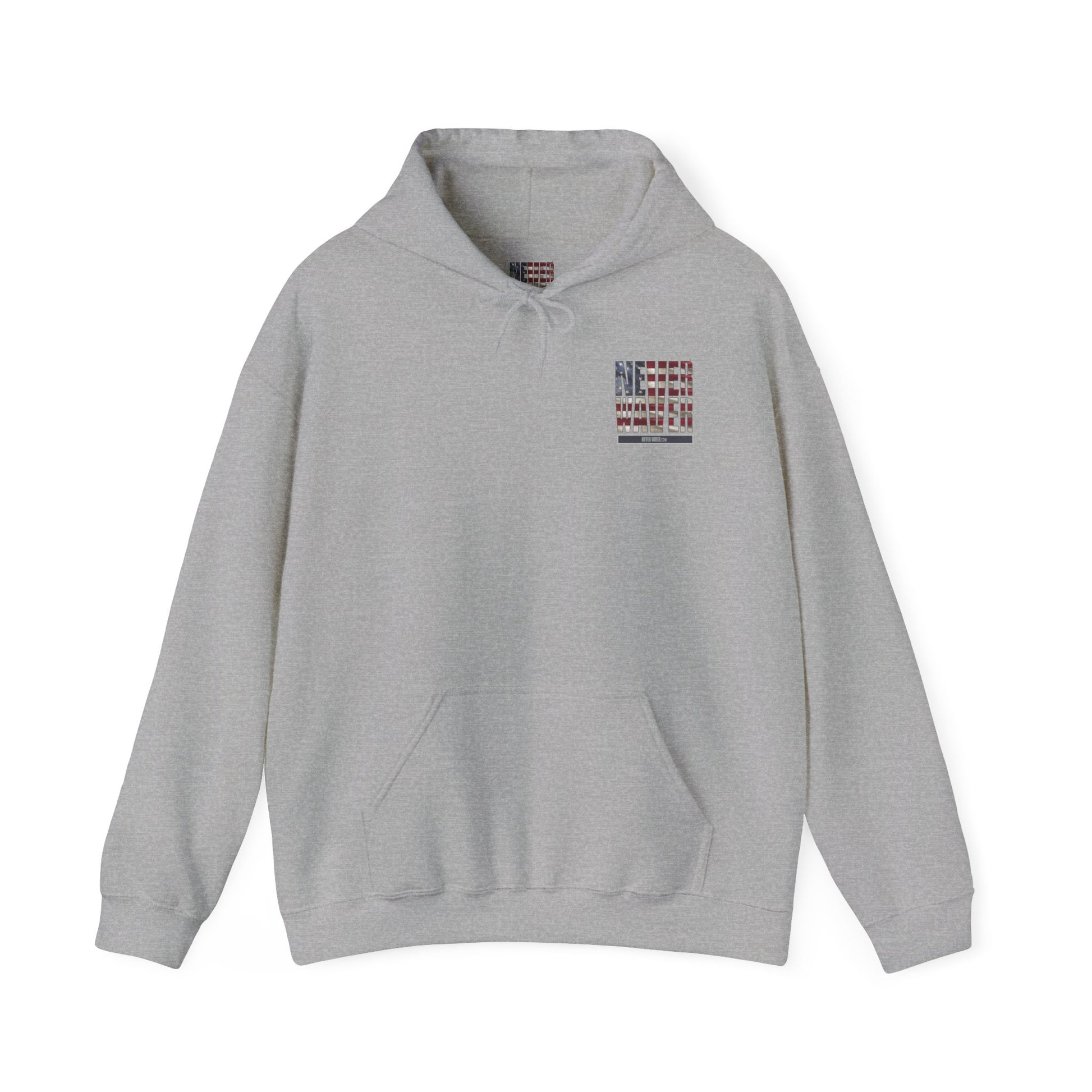 Respect Is Earned Never Waver It's Not Given Hoodie - Unisex Heavy Blend™ with Inspirational Design - Never Waver