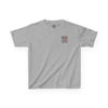 Patriotic Kids Heavy Cotton Tee - 'America Never Waver' USA Graphic Tee - Never Waver