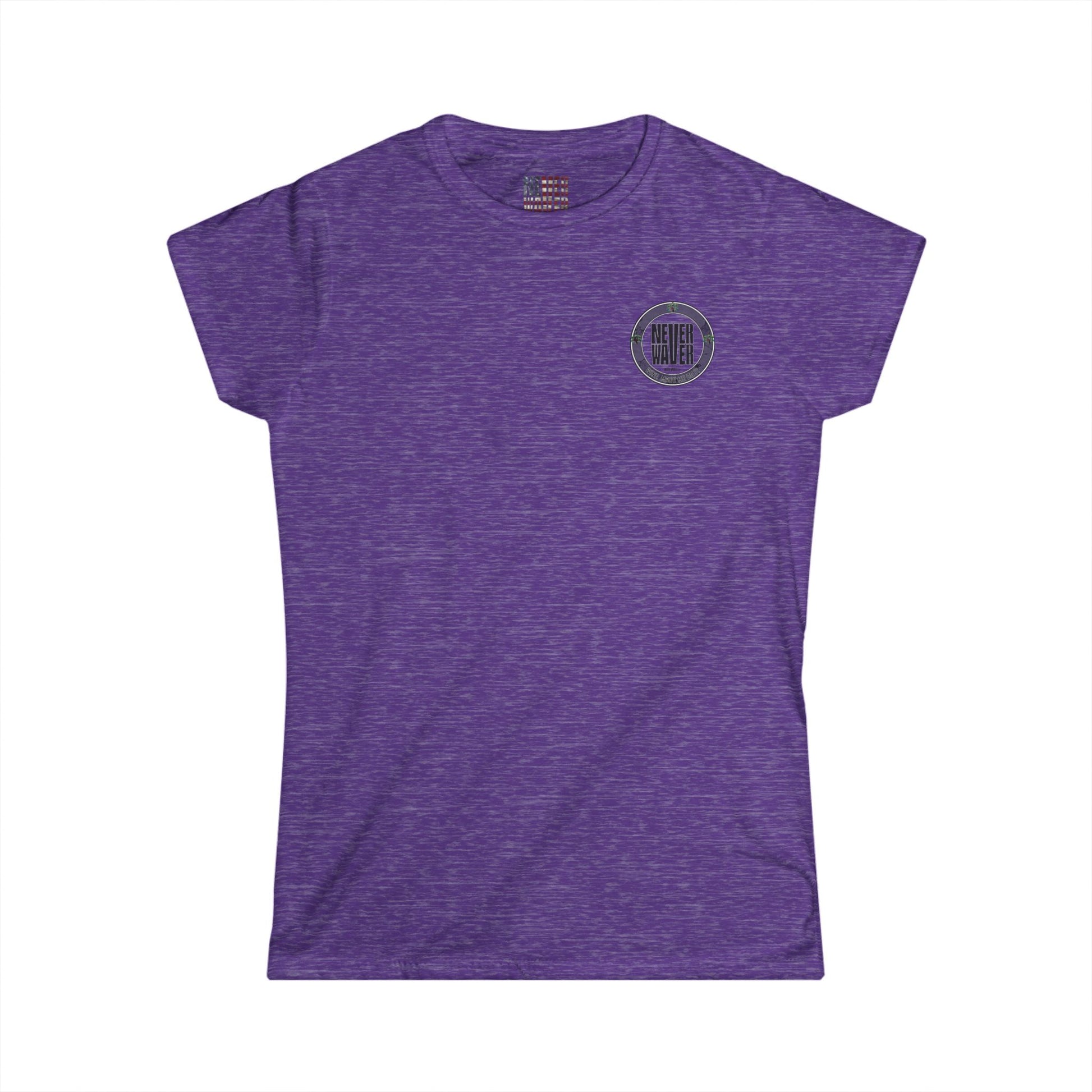 Never Waver Wine Made Me Do It Women's Soft Style Tee - - Never Waver