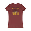 Washington Fans Never Waver W-Leopard Football Women's Favorite Tee - Never Waver
