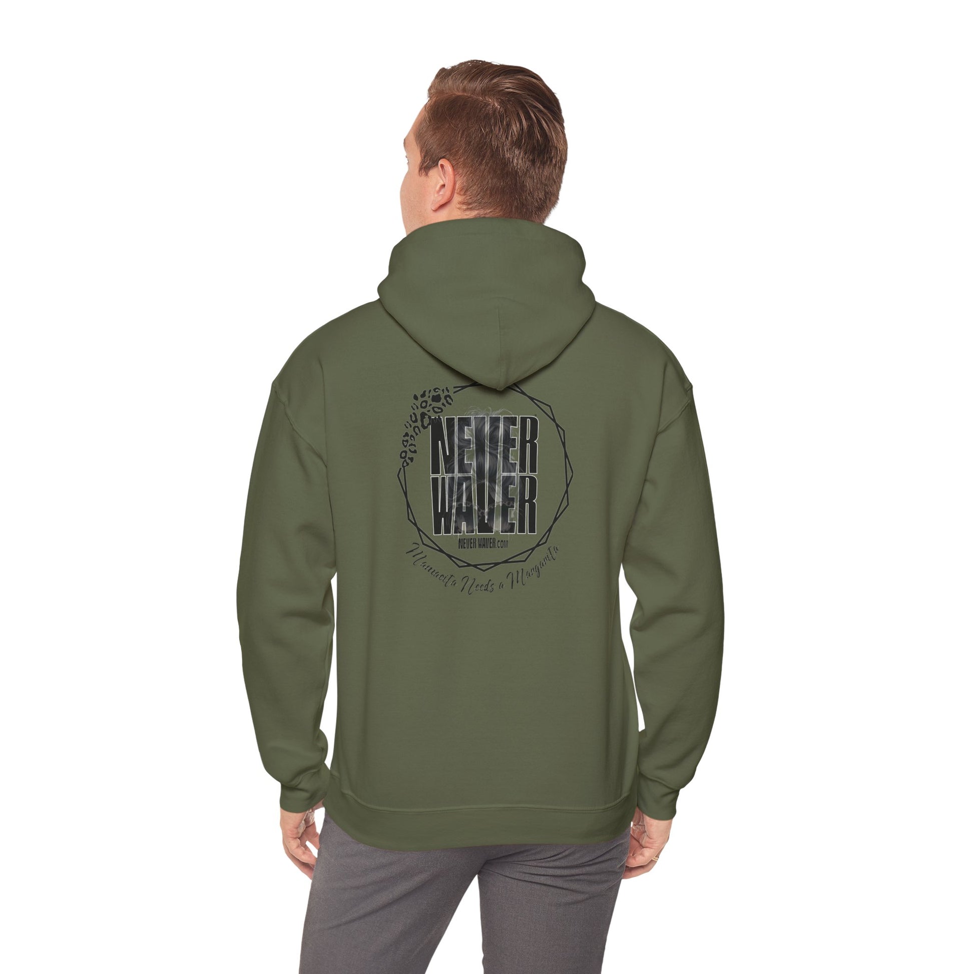 Unisex Heavy Blend™ Hoodie - 'Never Waver Mamacita Needs a Margarita' - Never Waver