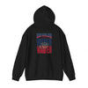 Unisex Heavy Blend™ Hooded Sweatshirt - New England Fans Never Waver w Leopard football - Never Waver