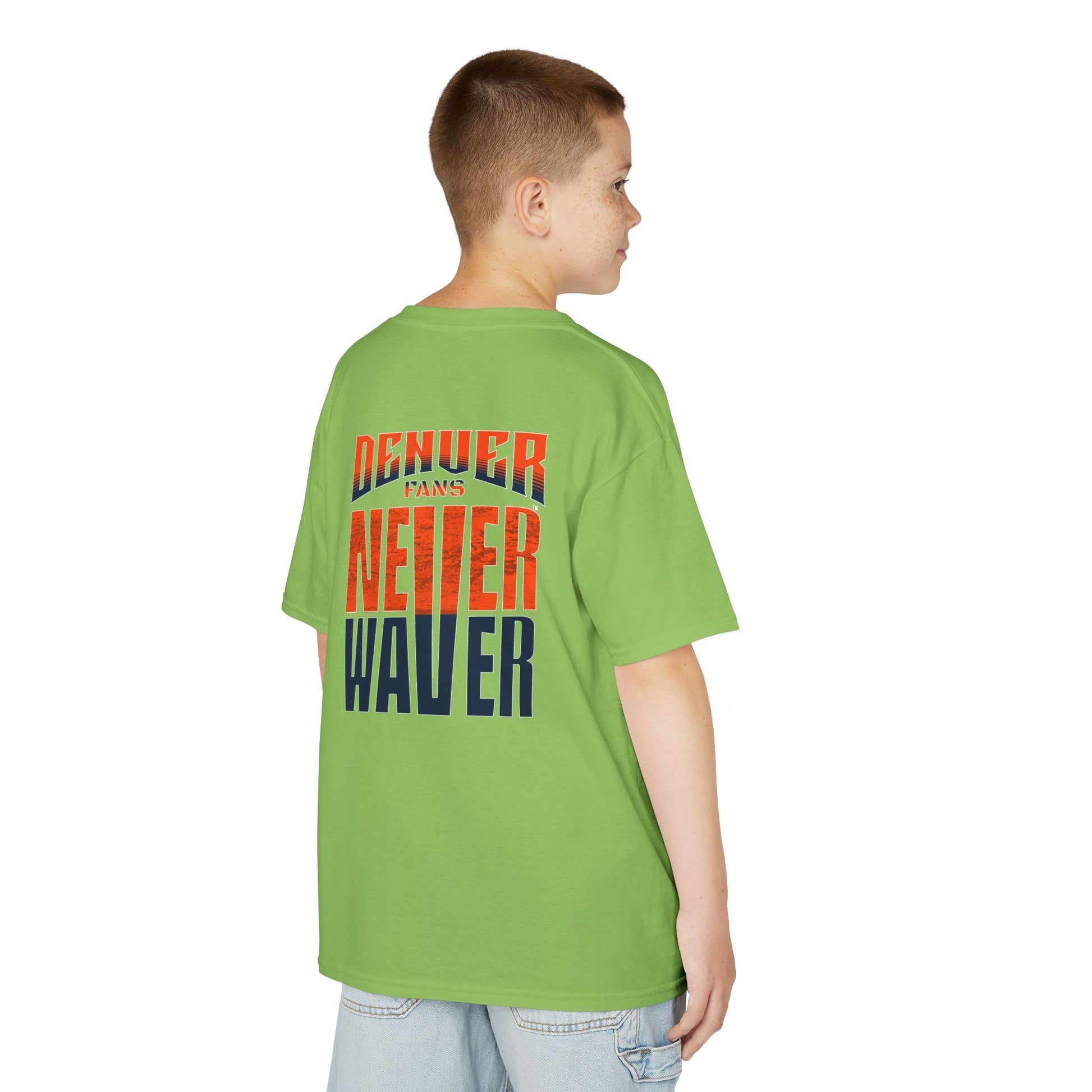 Denver Fans Never Waver Kids Heavy Cotton™ Tee - Never Waver