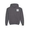 Youth Jesus Hoodie - "Never Waver” Jesus bold, eye-catching design that reflects a steadfast faith and confidence in Christ. " Sweatshirt for Young Jesus Lovers - Never Waver