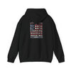 Patriotic Unisex Heavy Blend™ Hooded Sweatshirt - 'America Never Waver' - Never Waver