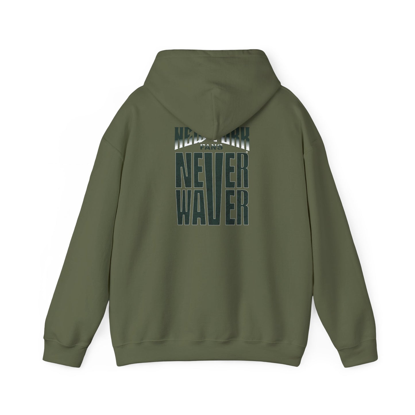New York Fans Never Waver Unisex Heavy Blend™ Hooded Sweatshirt - Comfort and Style for Everyday Wear - Never Waver
