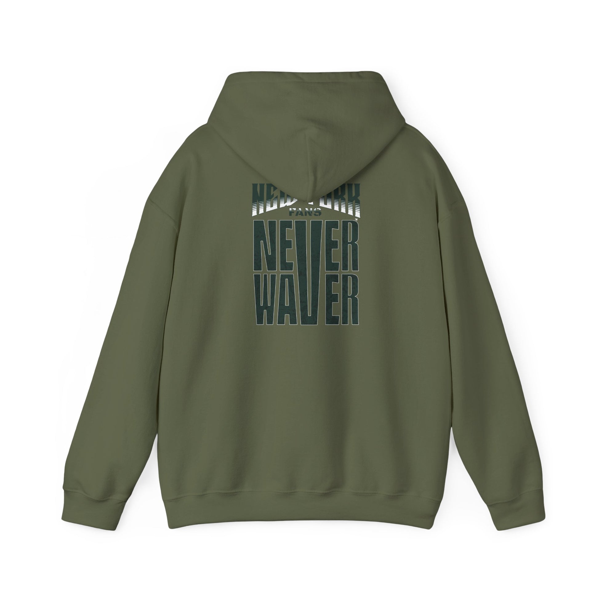 New York Fans Never Waver Unisex Heavy Blend™ Hooded Sweatshirt - Comfort and Style for Everyday Wear - Never Waver