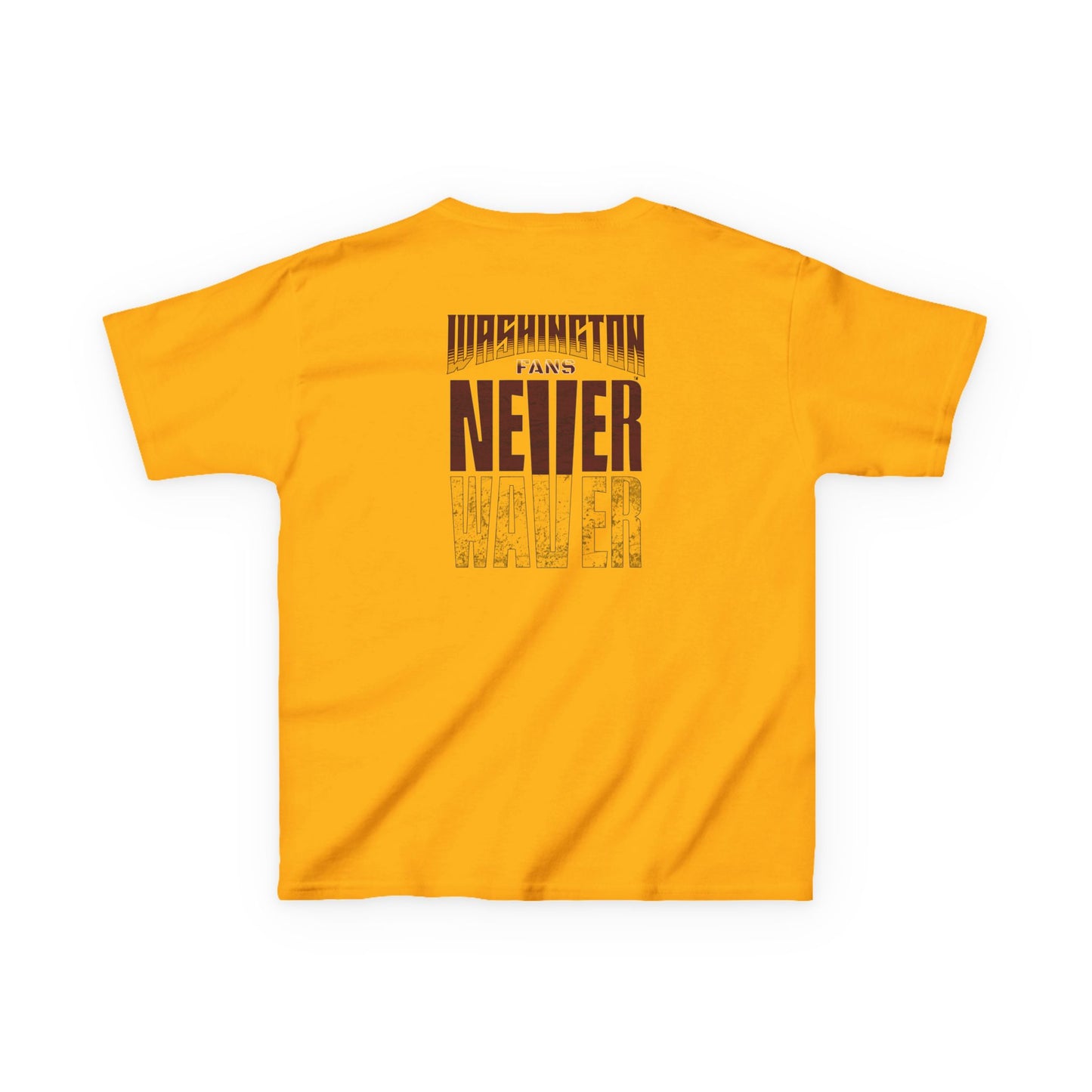 Washington Fans Never Waver Kids Heavy Cotton™ Tee - Never Waver