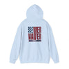 Patriotic Unisex Heavy Blend Hoodie - Never Waver Design - Never Waver