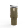 Insulated Travel Mug - Never Waver Tree of Cancer Ribbons, 40oz - Never Waver