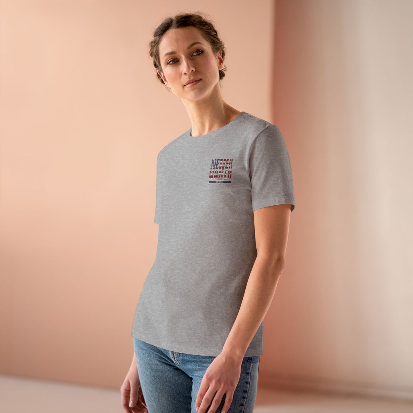 Never Waver Golf Women's Cotton Tee - Never Waver