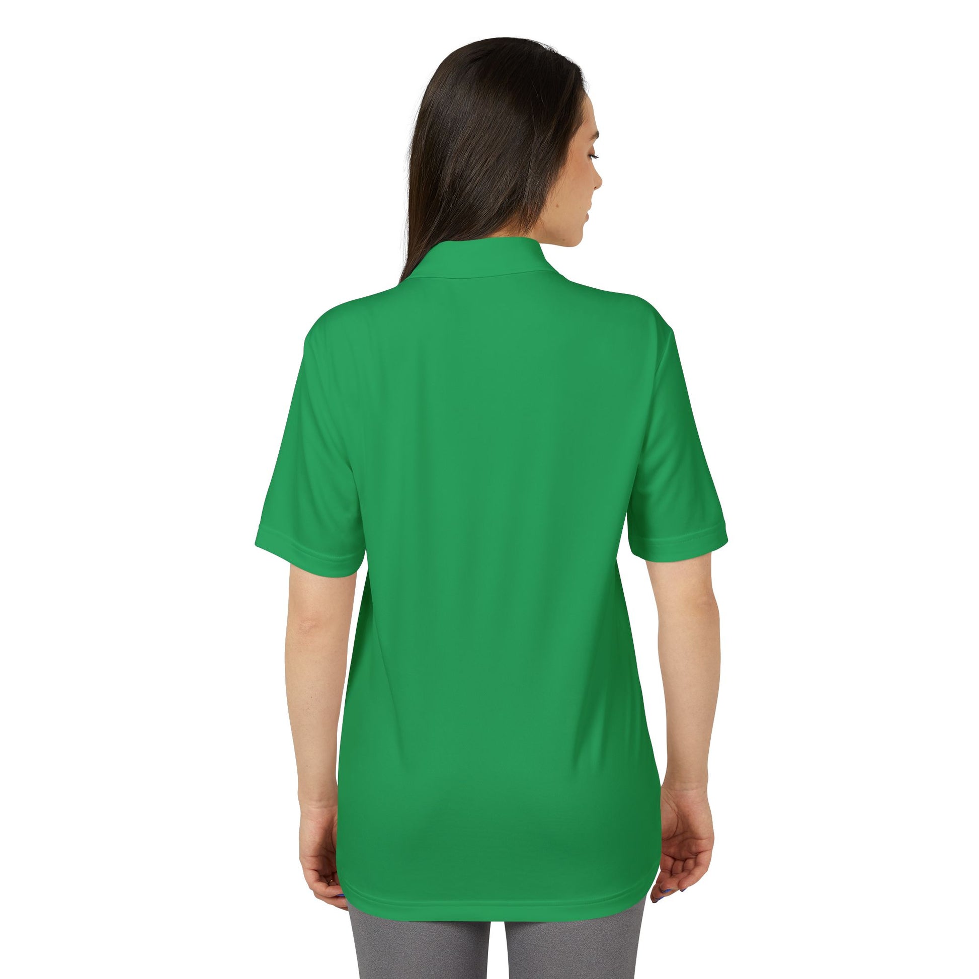 Never Waver Embroidered adidas Unisex Performance Polo - Never Waver
