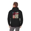 Never Waver Husband Daddy Protector Hero Unisex Heavy Blend™ Hooded Sweatshirt - Cozy, Motivational Apparel for Everyday Wear - Never Waver