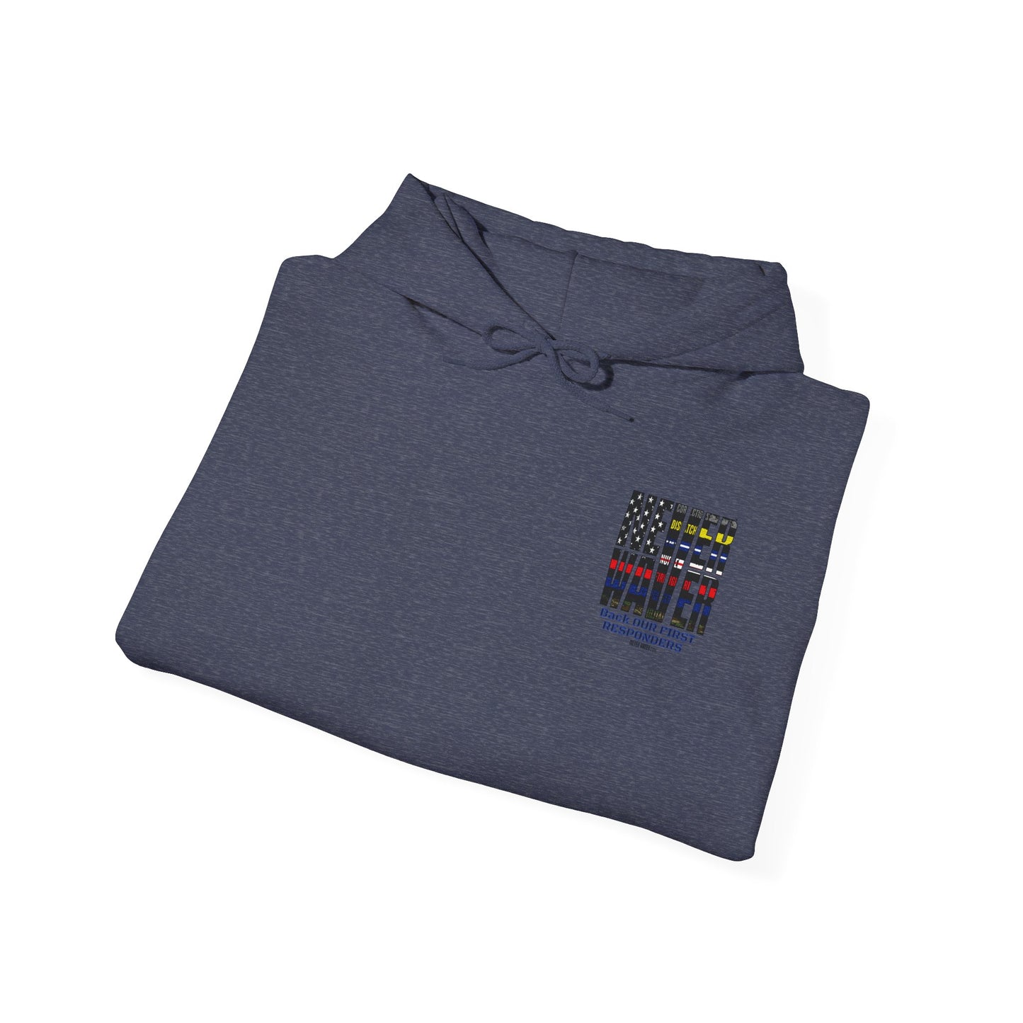 Never Waver Hooded Sweatshirt for First Responders - Never Waver