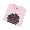 Never Waver Be Red White & a Little Bougie Unisex Softstyle T-Shirt - Never Waver