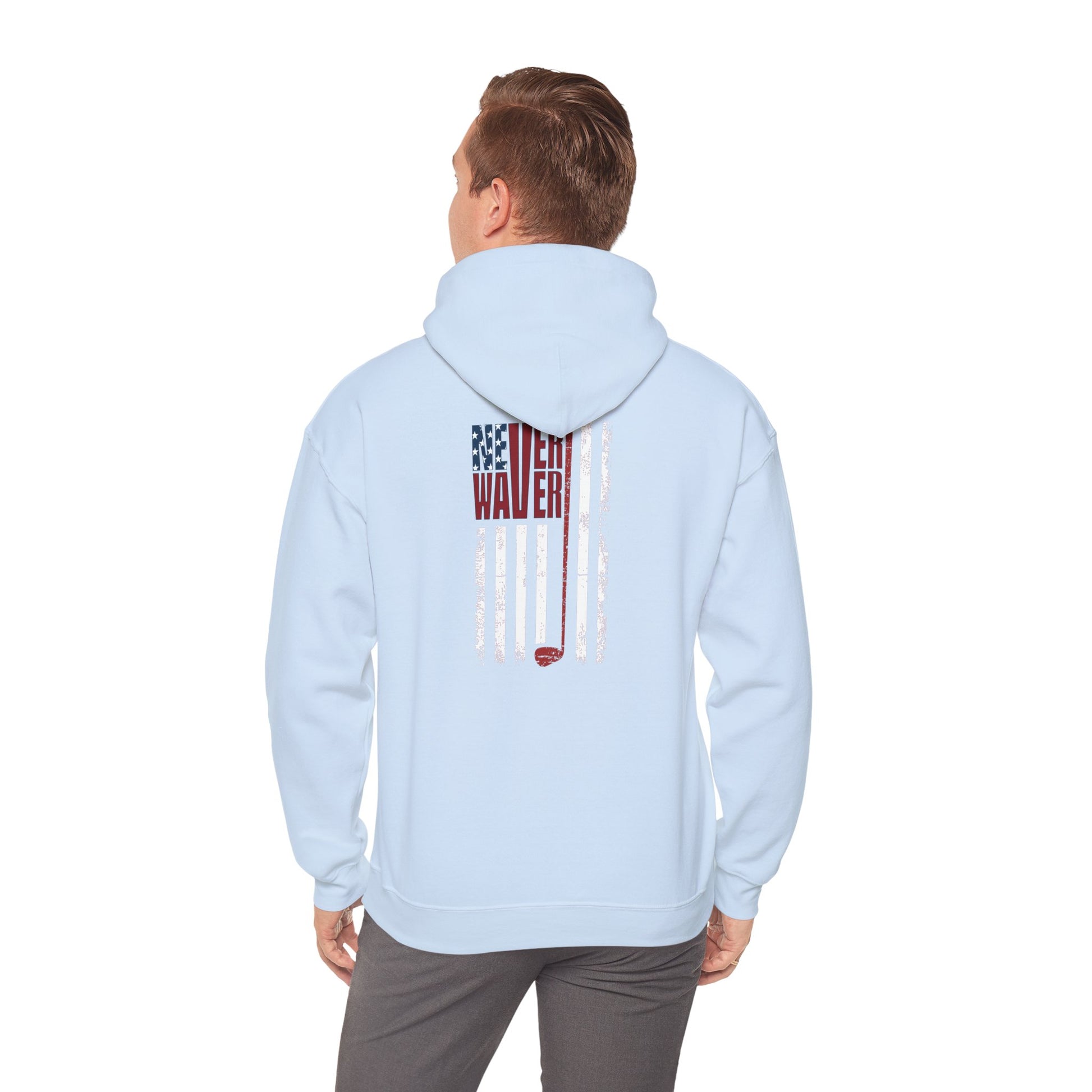 Never Waver Golf Hoodie - Unisex Heavy Blend™ Sweatshirt - Never Waver