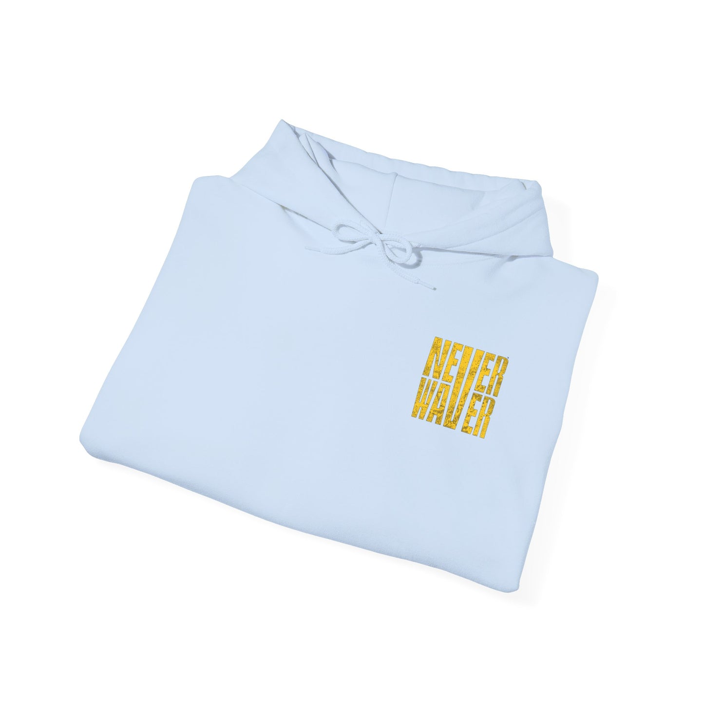 Unisex Heavy Blend™ Hooded Sweatshirt - "Los Angeles Fans Never Waver" Inspirational Hoodie - Never Waver