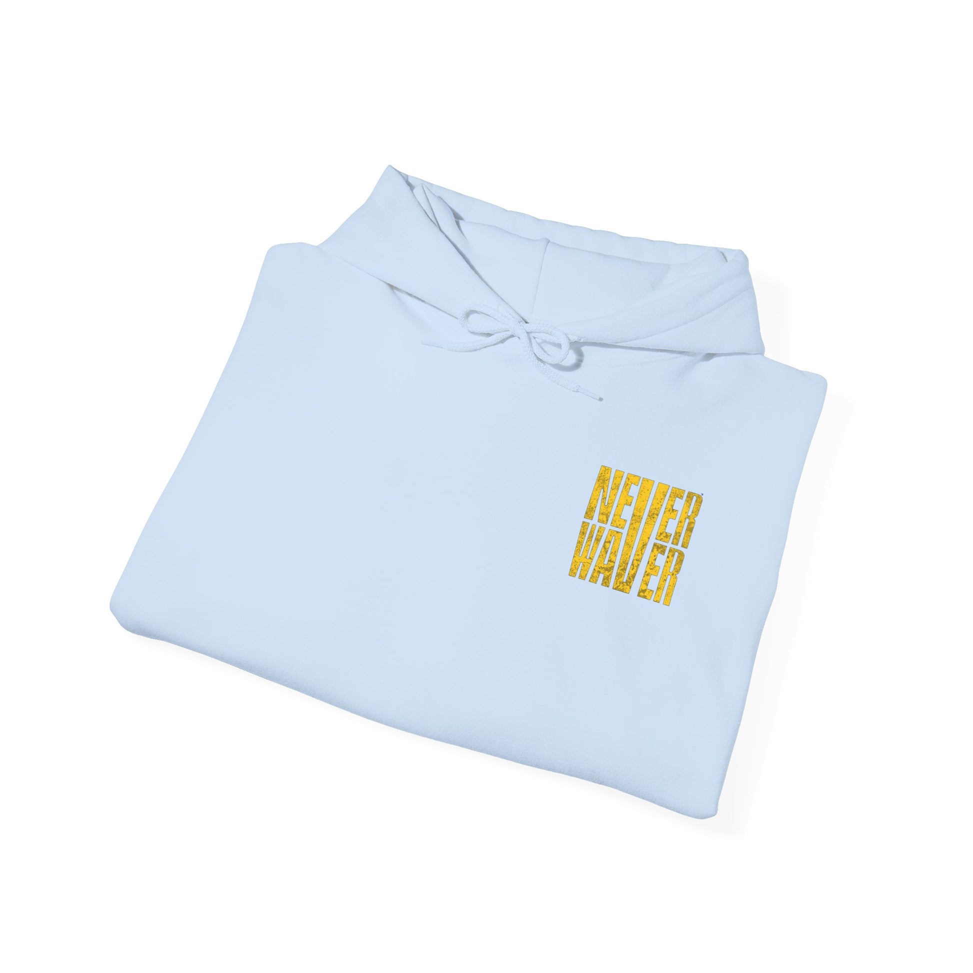 Unisex Heavy Blend™ Hooded Sweatshirt - "Los Angeles Fans Never Waver" Inspirational Hoodie - Never Waver