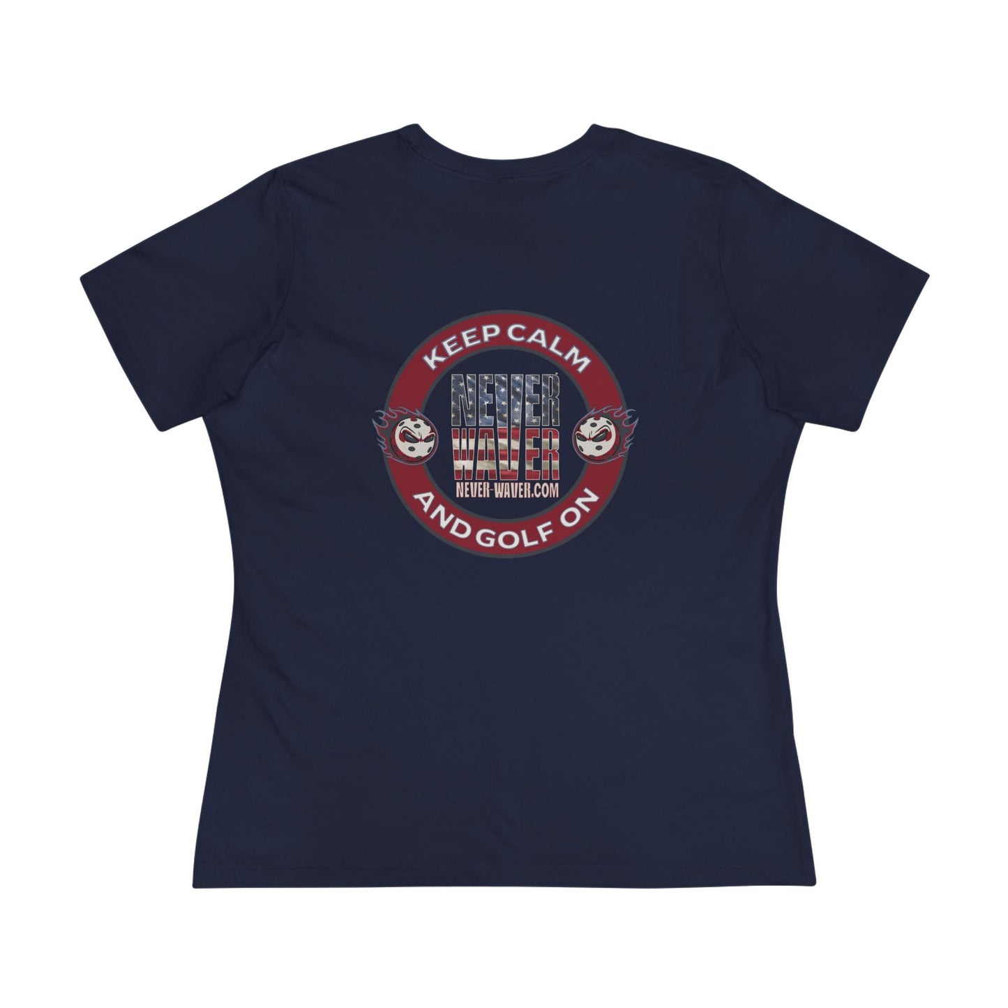 Never Waver Golf Women's Cotton Tee - Never Waver