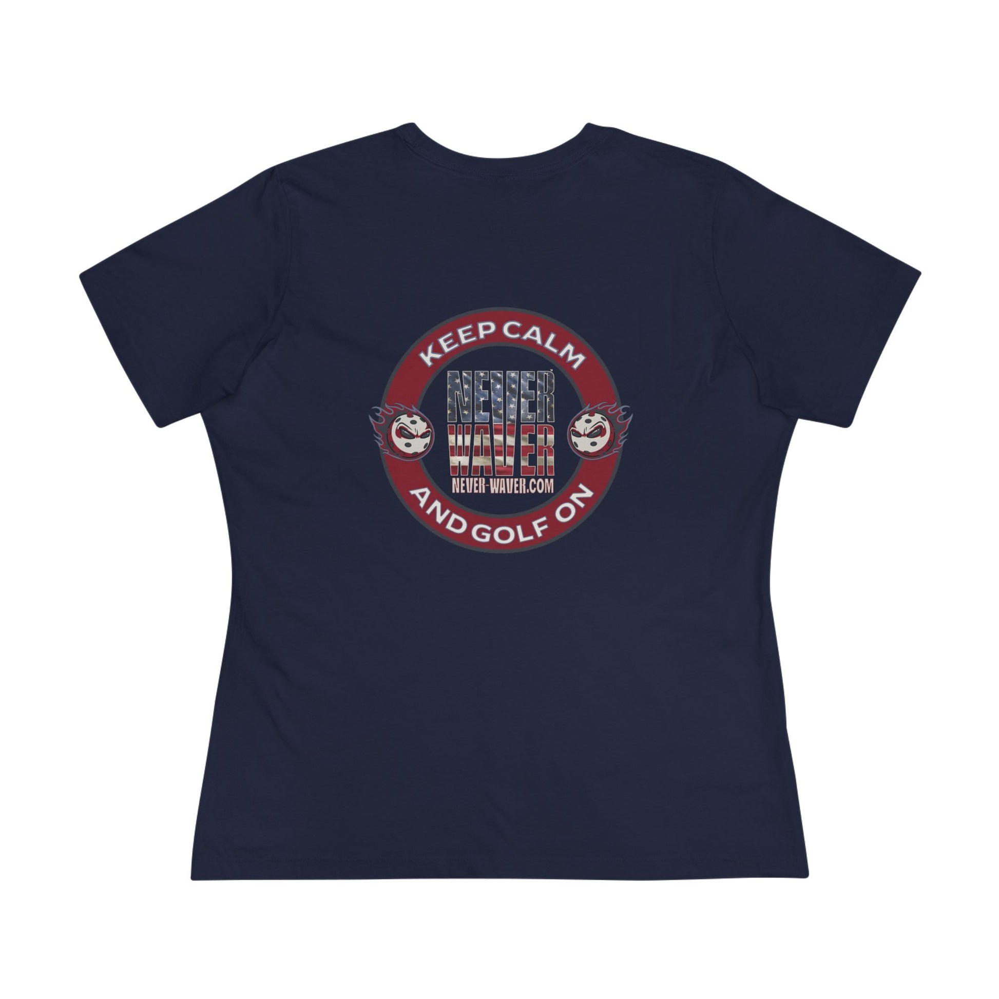 Never Waver Golf Women's Cotton Tee - Never Waver