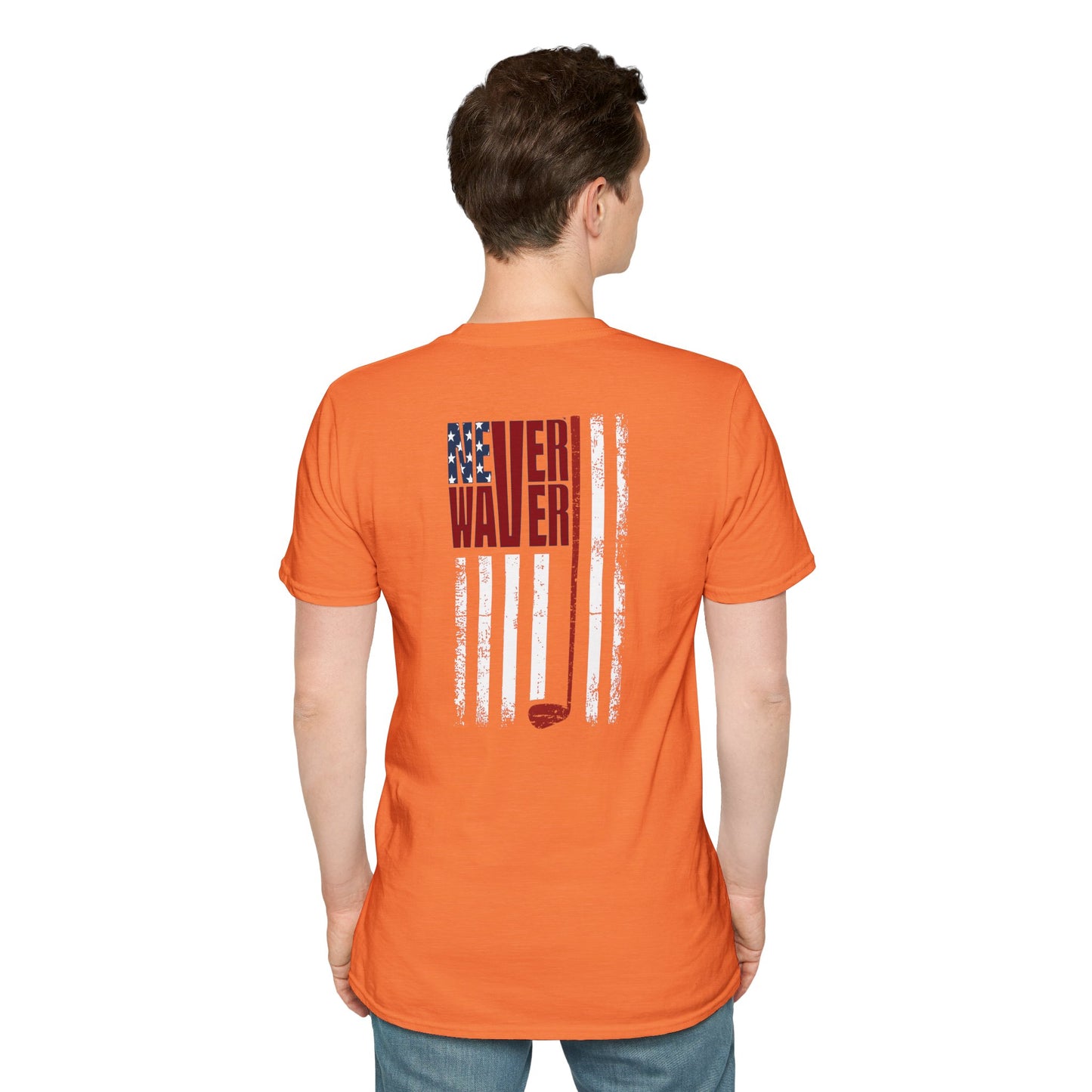 Never Waver Golf Unisex Soft style T-Shirt - Never Waver