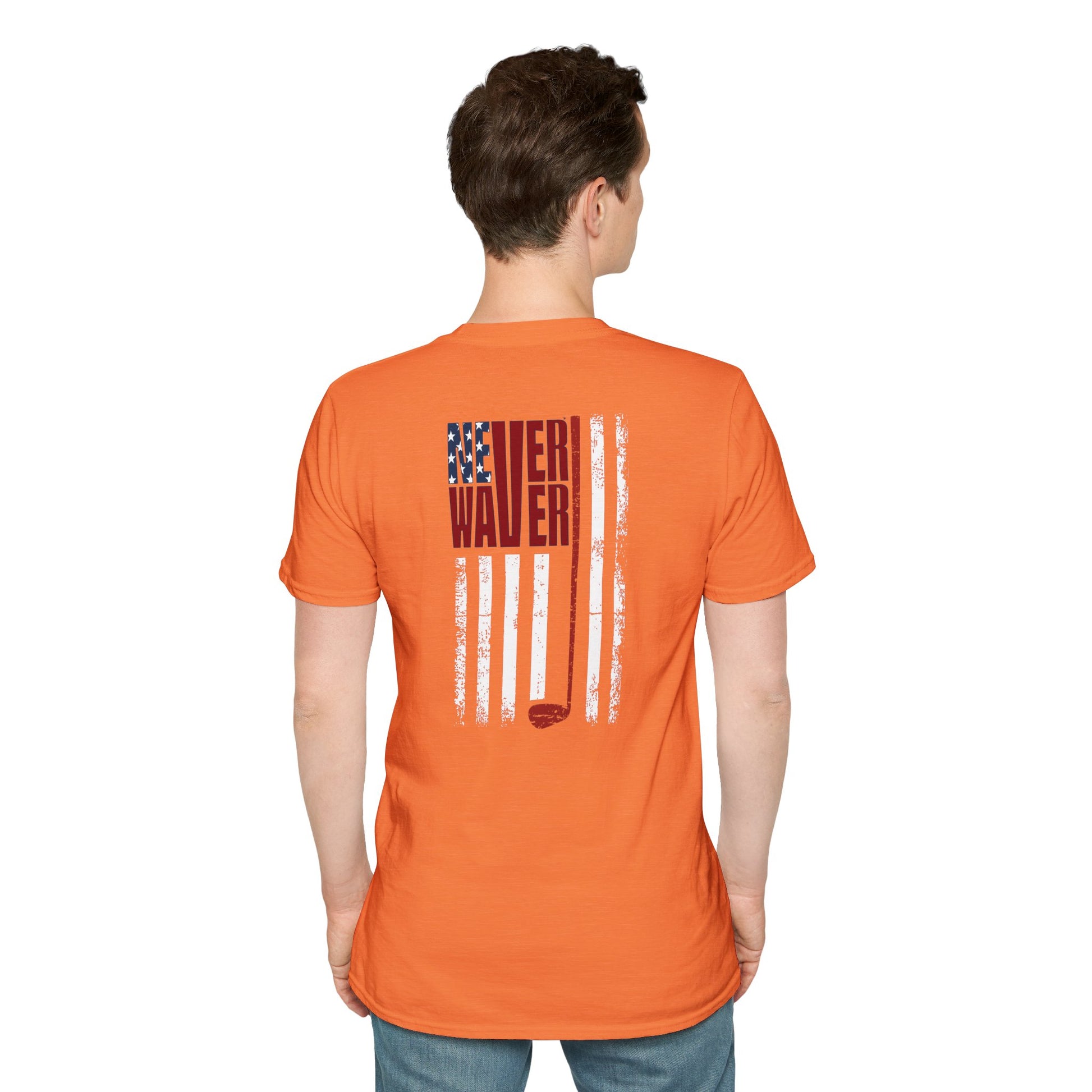 Never Waver Golf Unisex Soft style T-Shirt - Never Waver