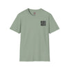 Never Waver” Jesus a bold, eye-catching design that reflects a steadfast faith and confidence in Christ. Unisex Soft style T-Shirt - Never Waver