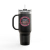 Insulated Travel Mug - "Keep Calm Never Waver and Golf On" - 40oz Sporty Drinkware - Never Waver