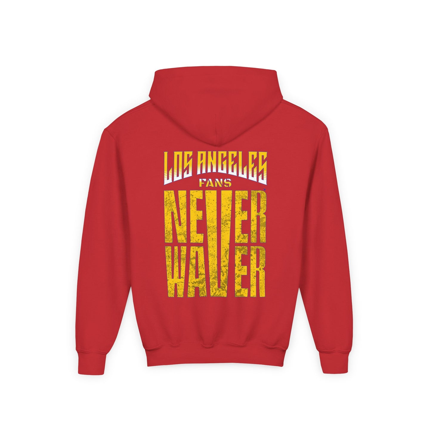 Los Angeles  Fans Never Waver Youth Heavy Blend Hooded Sweatshirt