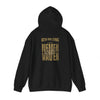 New Orleans Fans Never Waver W Leopard Football Hoodie - Unisex Heavy Blend™ Sweatshirt for Fans - Never Waver