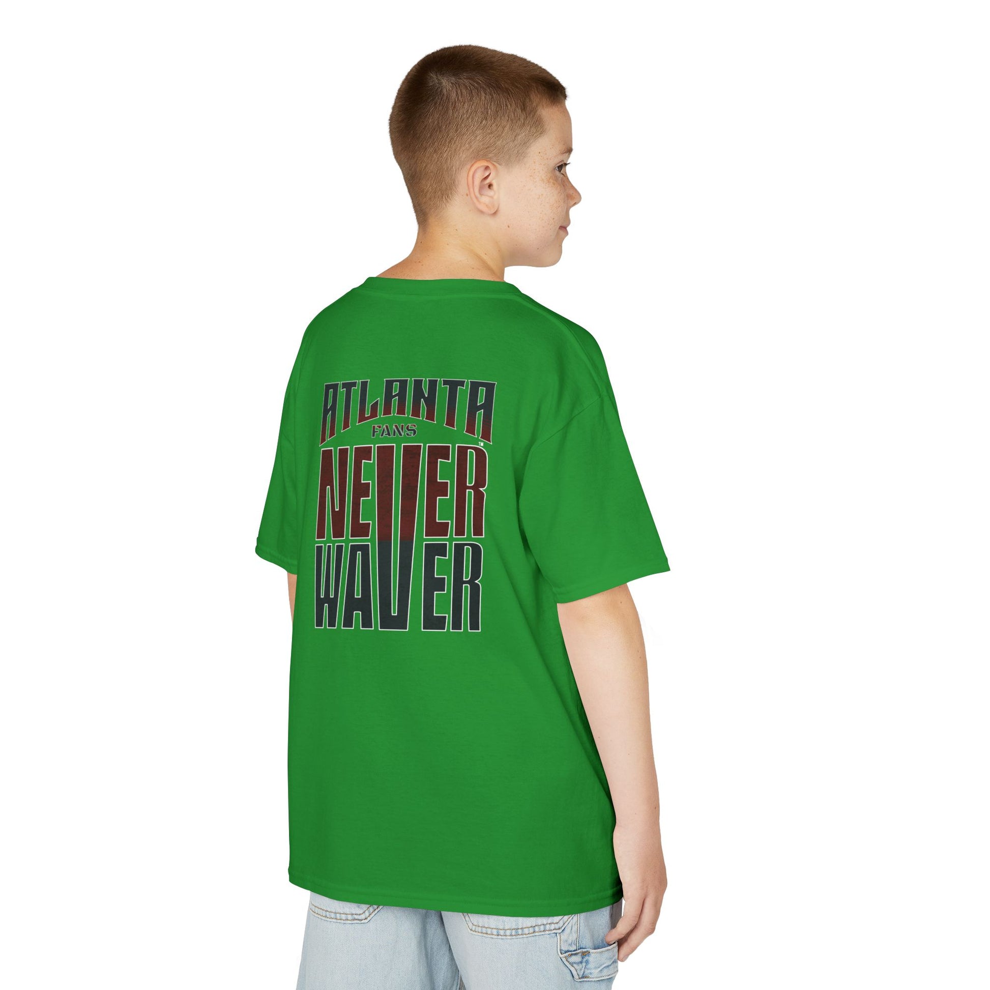 Atlanta Fans Never Waver Kids Heavy Cotton™ Tee - Never Waver