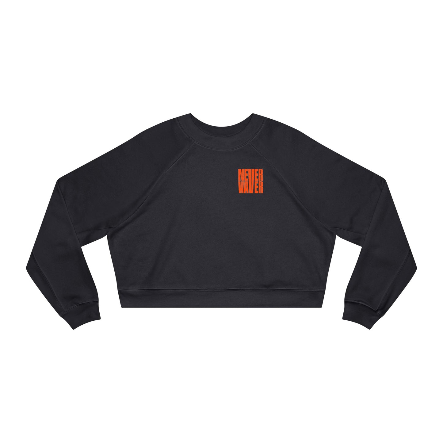 Never Waver Oh Honey I am that Mom Women's Cropped Fleece Pullover - Never Waver