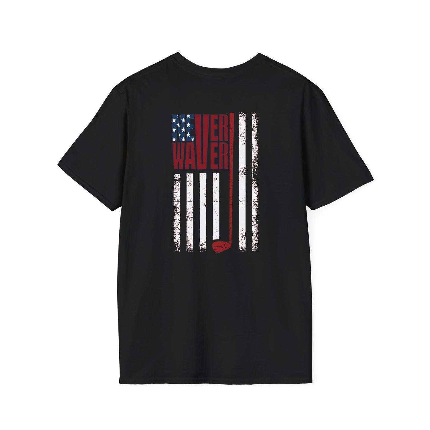 Never Waver Golf Unisex Soft style T-Shirt - Never Waver