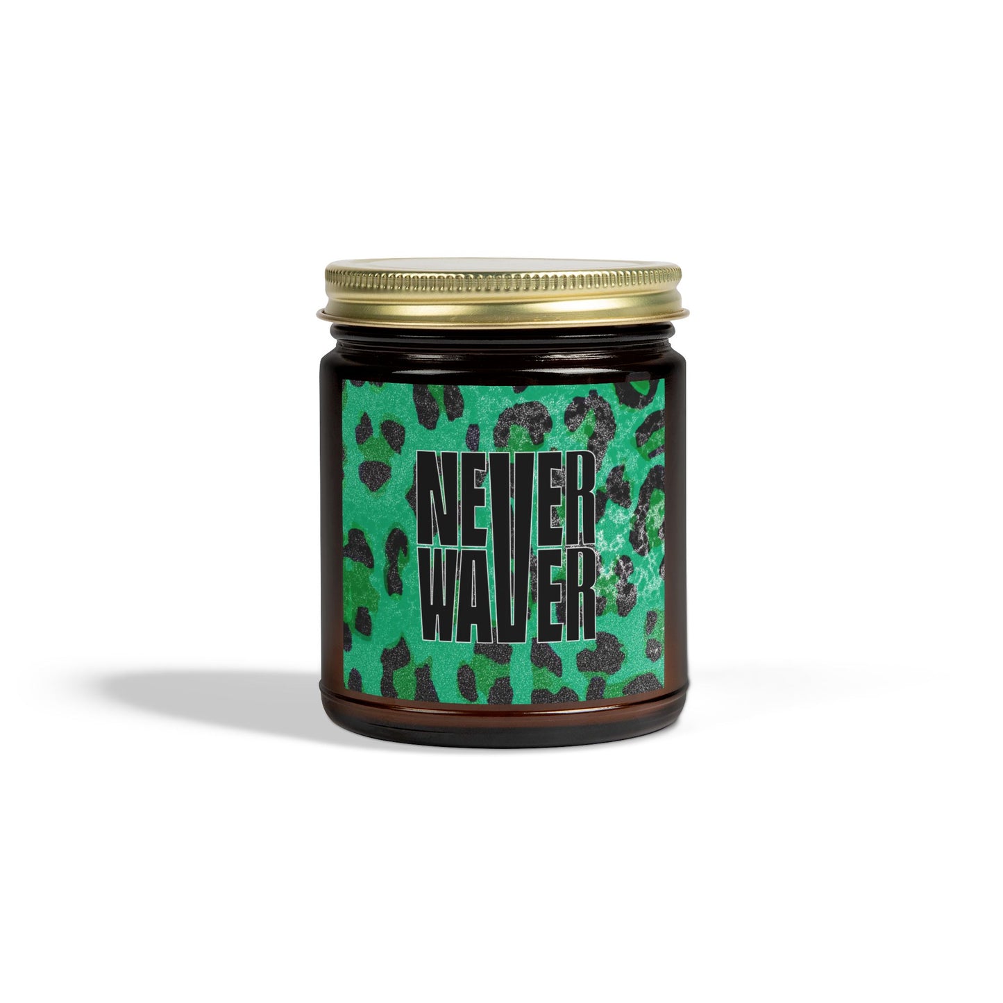 Never Waver Wild Vibes Scented Candles, Coconut Apricot Wax, Eco-Friendly Aromatherapy, Unique Home Decor, Gift for Her, Relaxation Gift - Never Waver