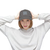 Unisex Distressed Cap - 'Never Waver' Casual Hat for Everyday Style