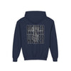Hoodie - "Never Waver” Jesus a bold, eye-catching design that reflects a steadfast faith and confidence in Christ. " Sweatshirt for Young - Never Waver