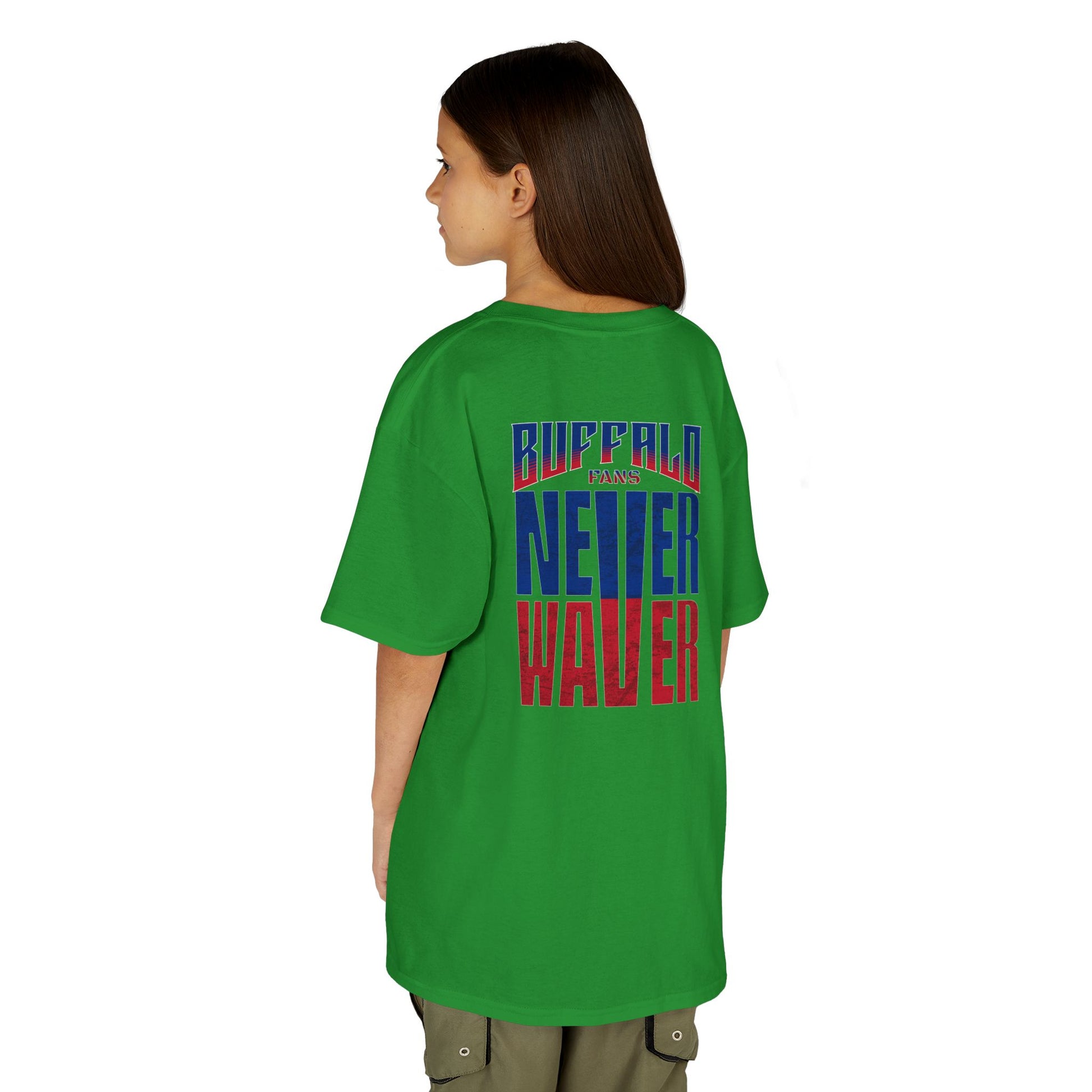 Buffalo Fans Never Waver Kids Heavy Cotton™ Tee - Never Waver