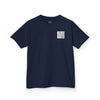 Kids Golf Tee -Never Waver” Jesus a bold, eye-catching design that reflects a steadfast faith and confidence in Christ. - Never Waver