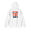Unisex Heavy Blend™ Hooded Sweatshirt - 'Denver Fans Never Waver' Motivational Design - Never Waver